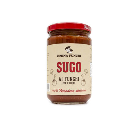 Sugo ai funghi con porcini 280g - Cimina Funghi